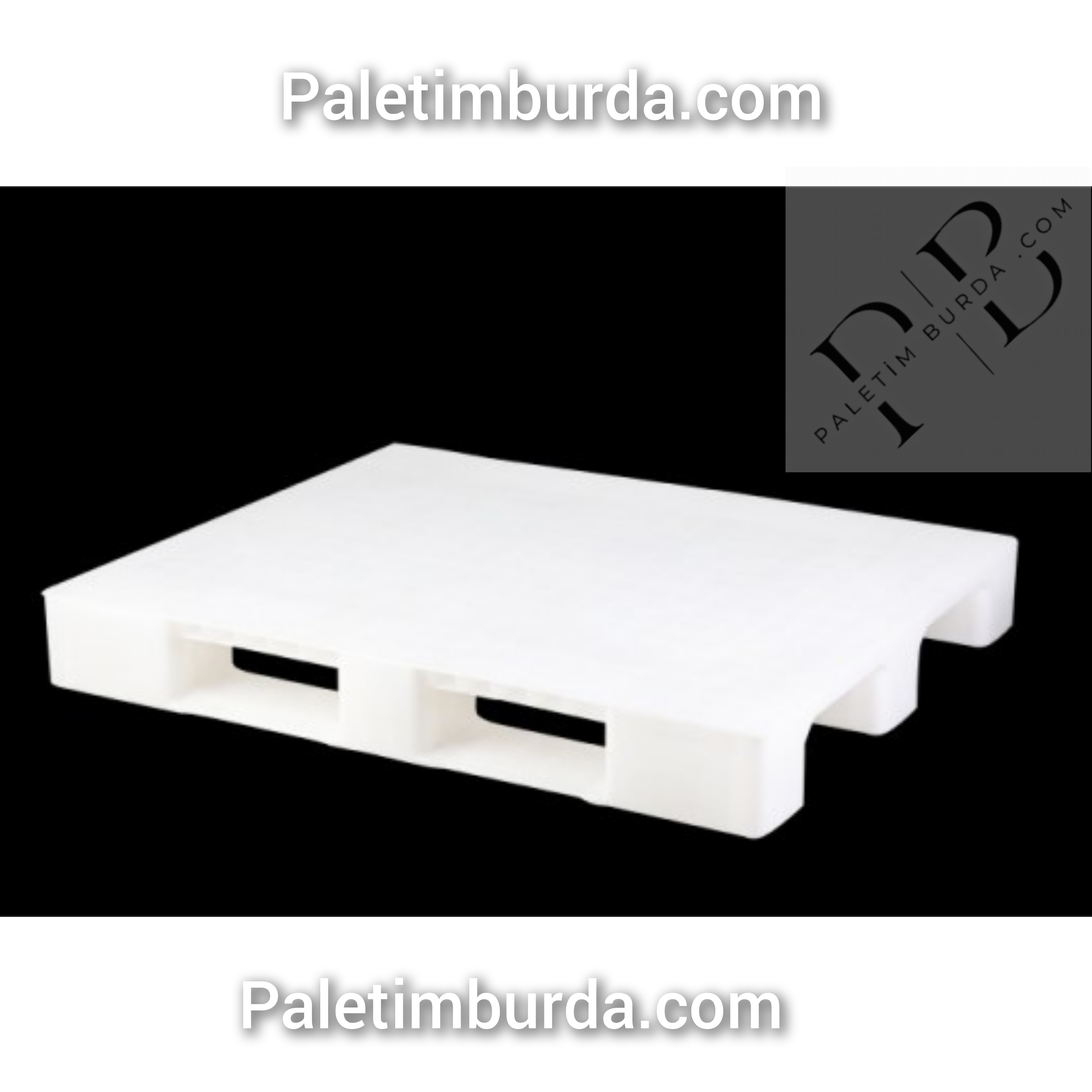 Genel amaçlı plastik Palet 100*120*15cm 12 kg Beyaz siyah Gri.