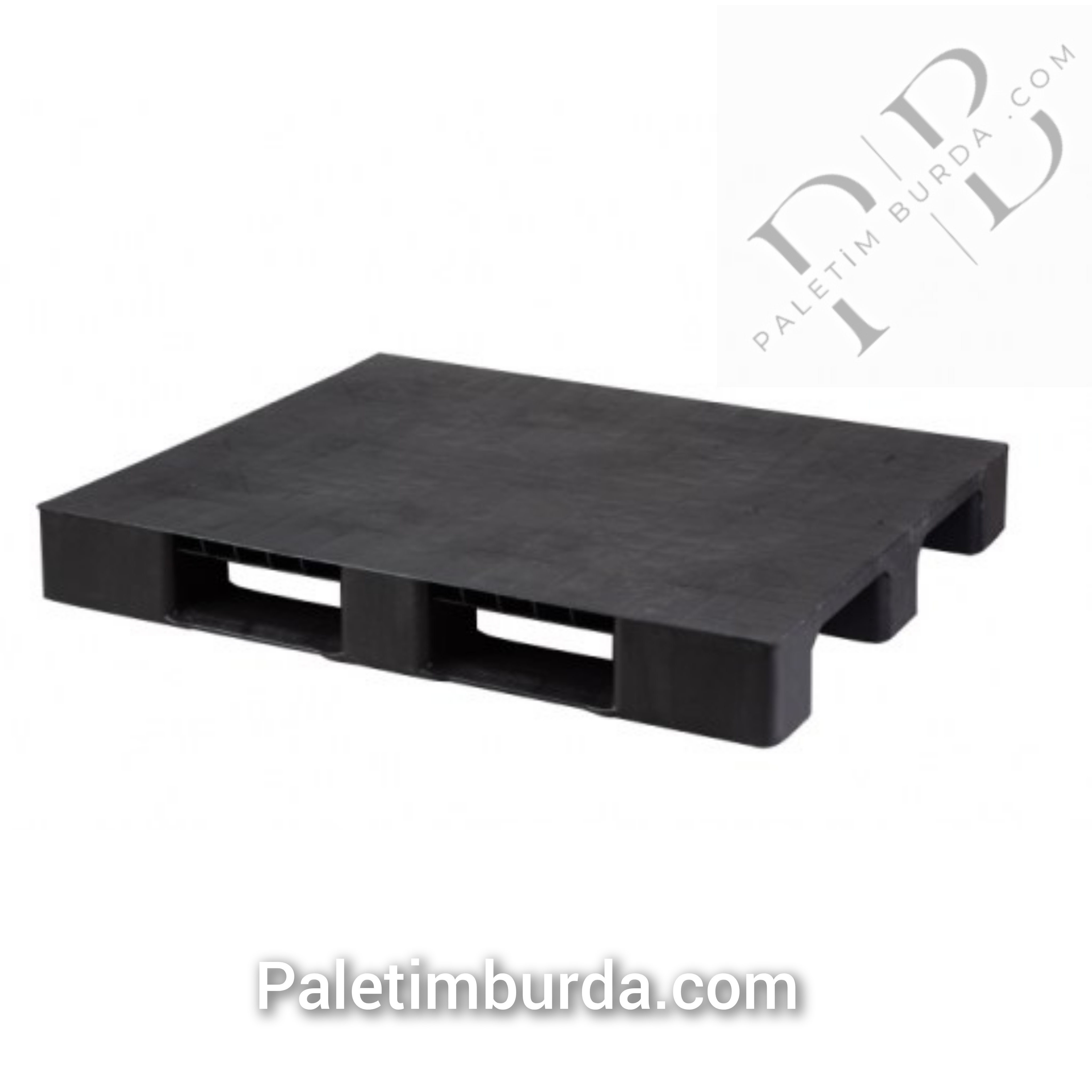 Genel amaçlı plastik Palet 100*120*15cm 12 kg Siyah Beyaz Gri.